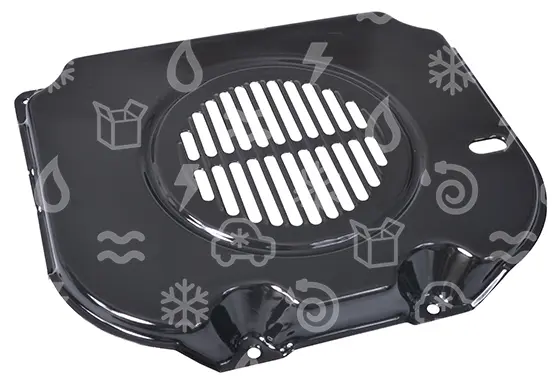 kryt ventilátoru horkovzduchu trouby ARISTON / INDESIT / WHIRLPOOL (482000076582)